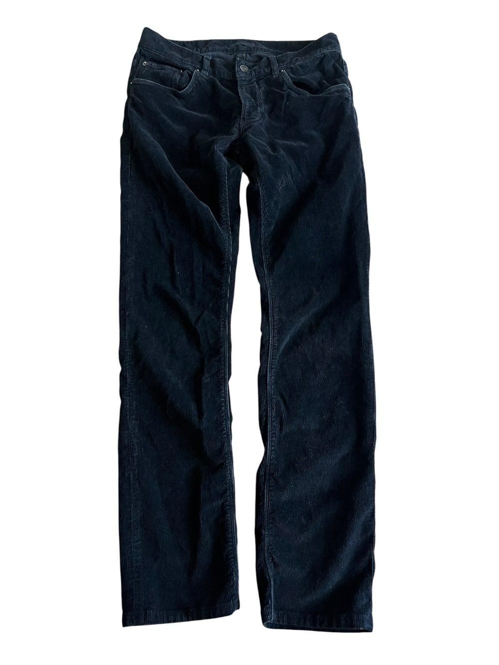 Prada Pants Size 30 Dark Velvet Cotton (177)
